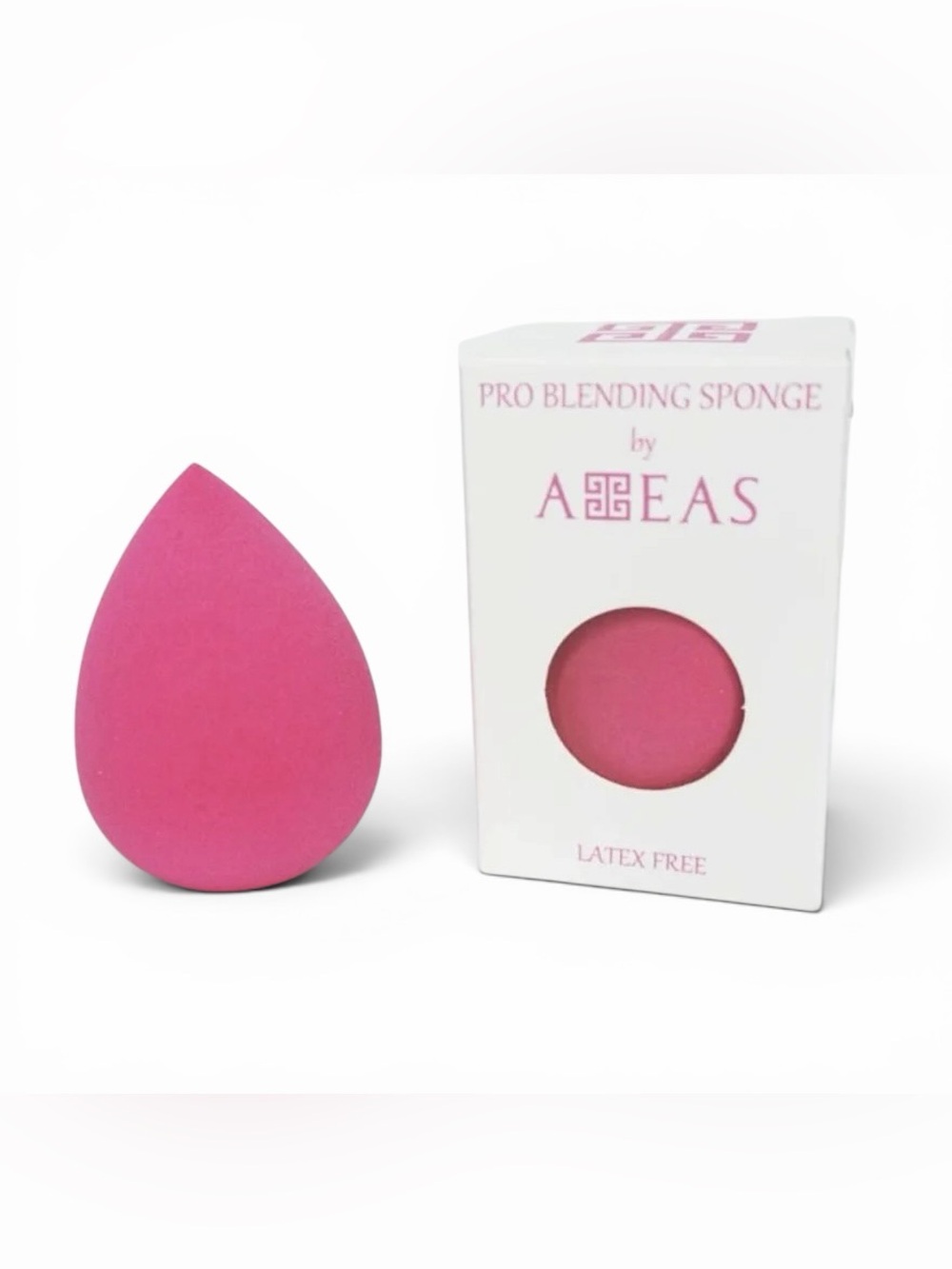 AEAES Pro Blending Sponge Pink Latex Free
